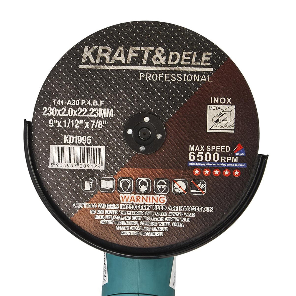 Disc Debitat Metal 230mm , Set 25buc, Kraft&Dele KD1996