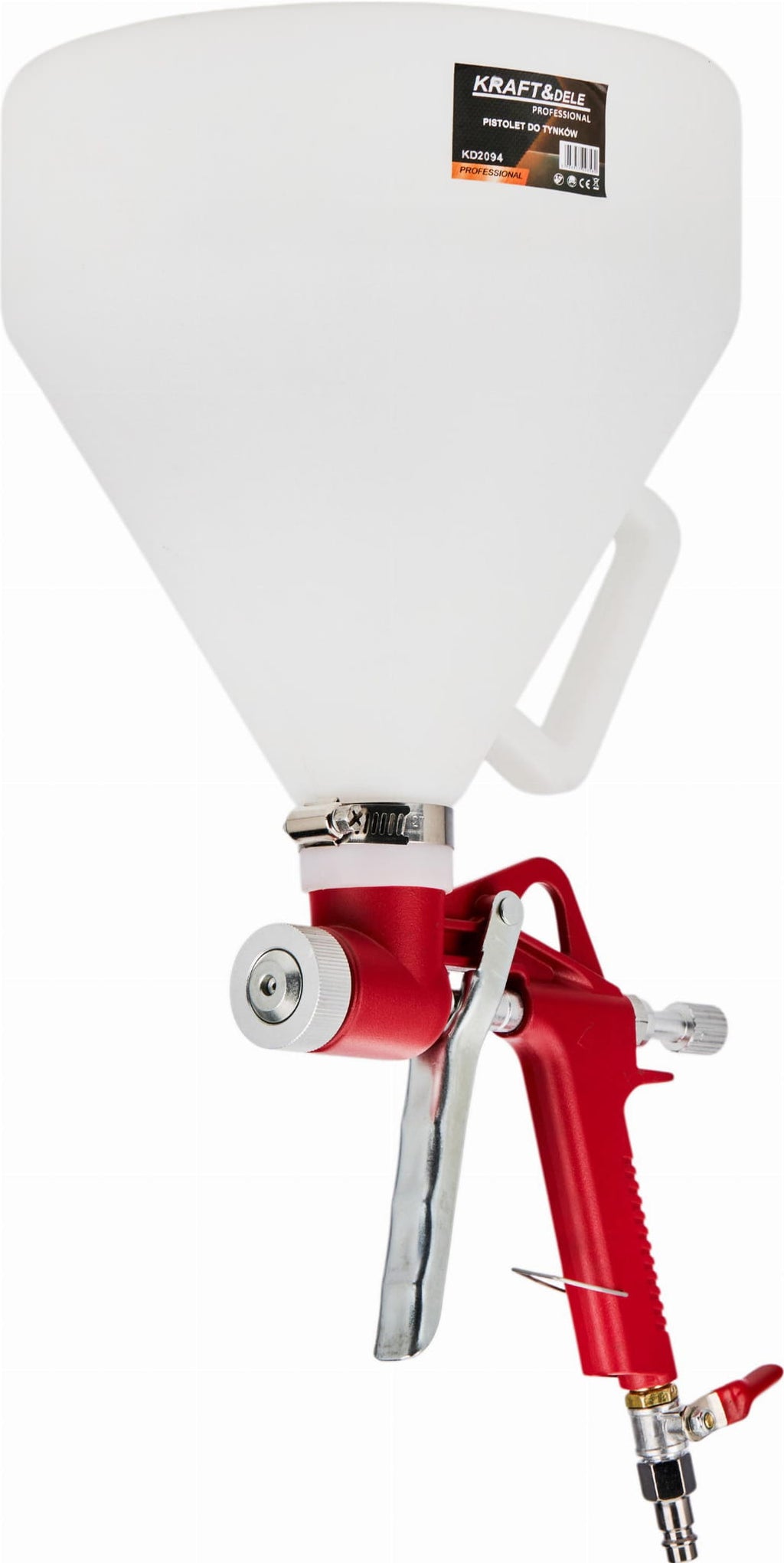 Pistol Tencuit Rezervor 5L 2-4 atm 100-250 L/min, Kraft&Dele KD2094