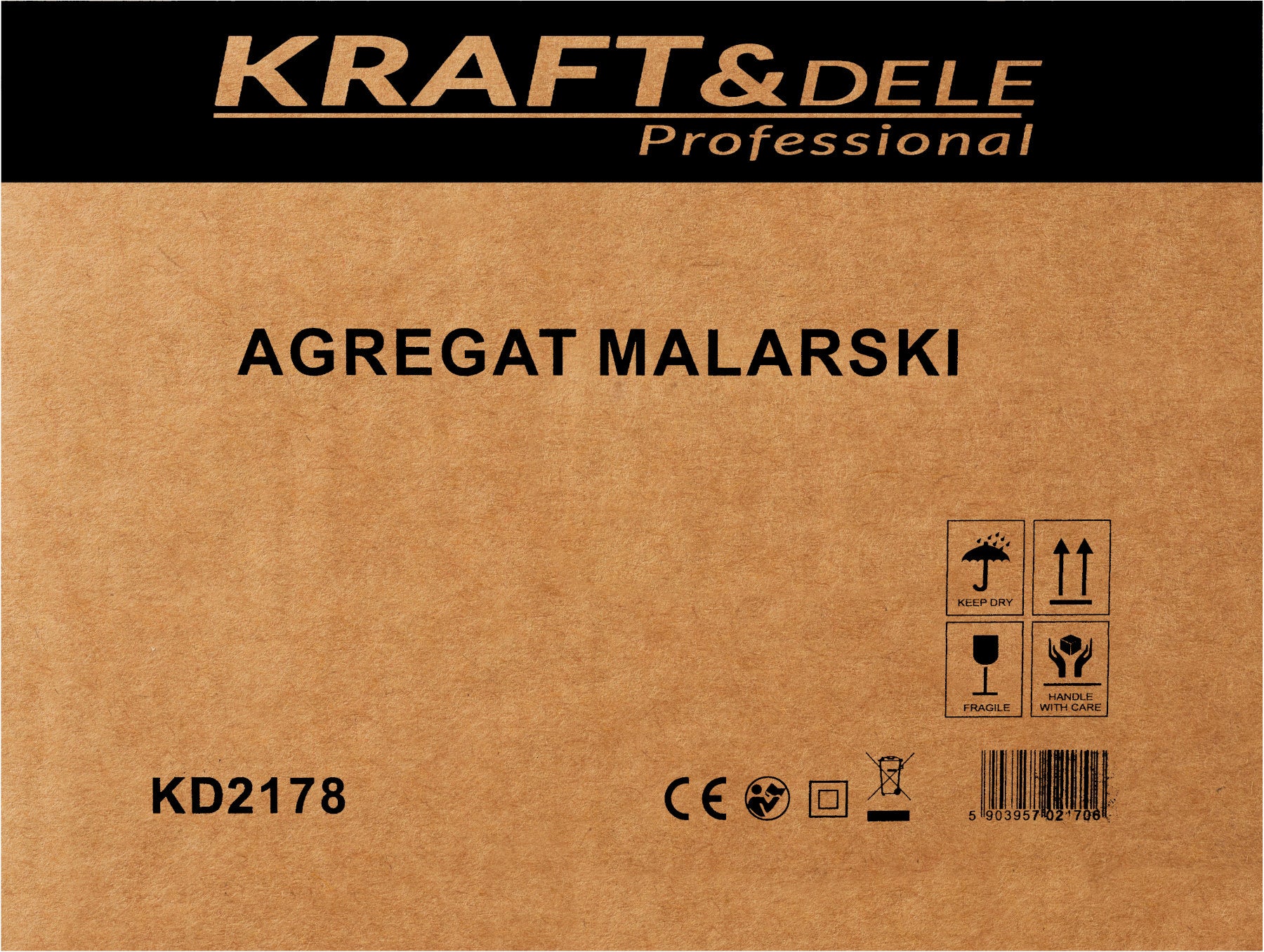 Pompa Airless de Zugravit 3500W 19L/min cu Accesorii, Kraft&Dele KD2178 21