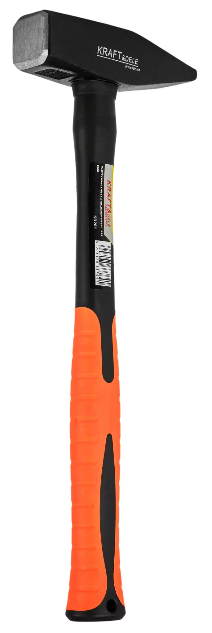 Ciocan cu Coada din Fibra de Sticla 800g, Kraft&Dele KD281