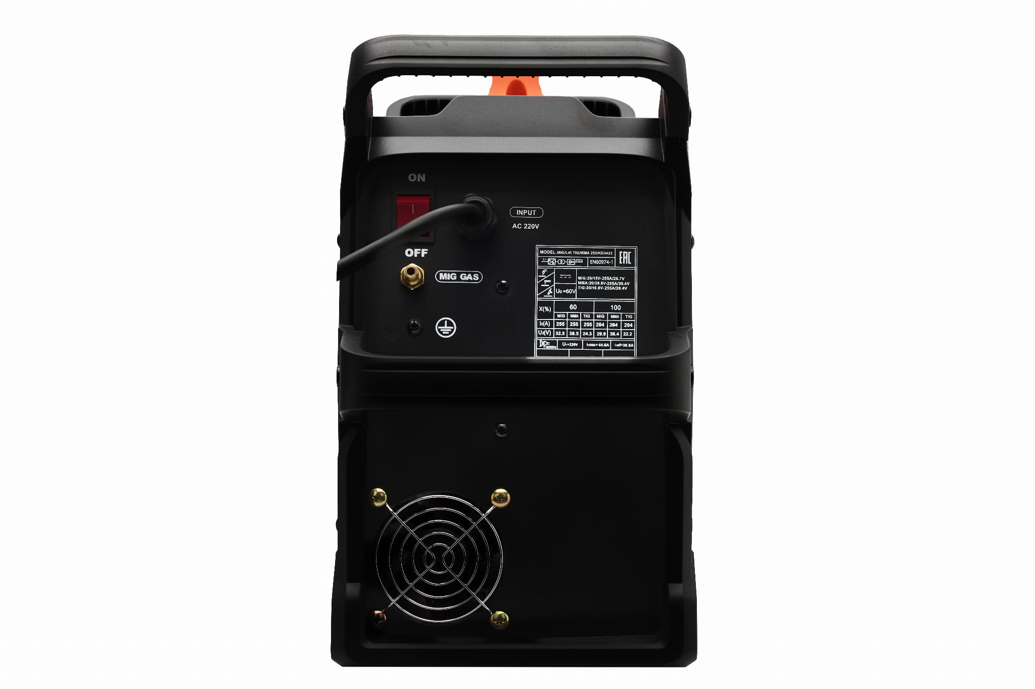 Aparat de Sudura 255A Mig/flux/mma/lift Tig/alu, Kraft&Dele KD3422