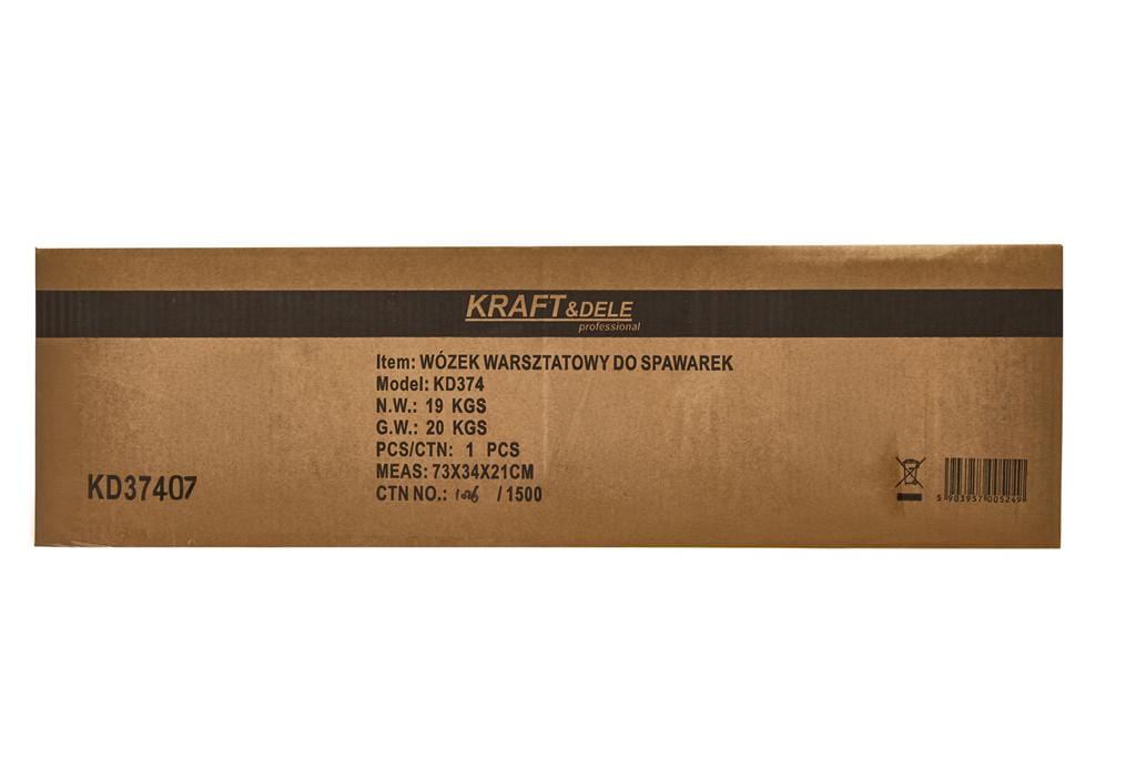 Carucior pentru Aparate de Sudura Max. 75kg, Kraft&Dele KD374