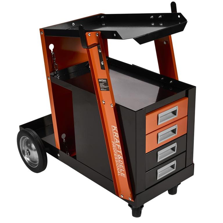 Carucior Sudura 75kg 4 sertare 4 roti, Kraft&Dele KD374