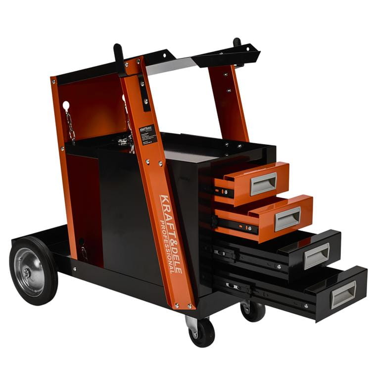 Carucior pentru Aparate de Sudura Max. 75kg, Kraft&Dele KD374