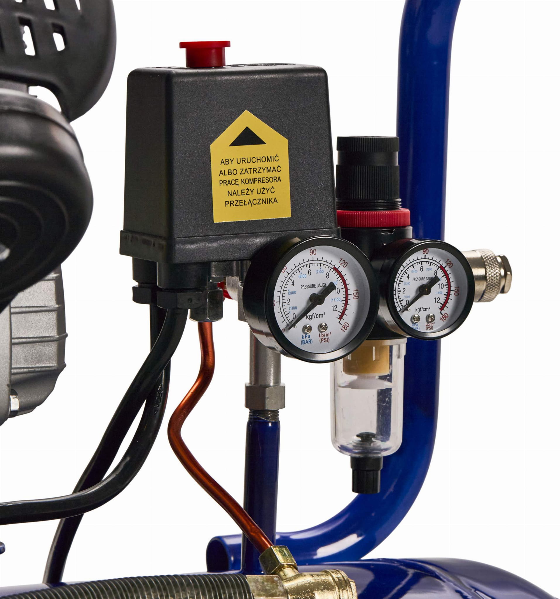 Compresor Aer 100l, 530l/min, 8 Bar, Kraft&Dele KD4065