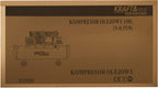 Compresor Aer 150L, 5.2CP, 8Bar, 640/min, Profesional, Kraft&Dele KD406