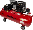 Compresor Aer 150L 5.2CP 8bar 640L/min 400V, Kraft&Dele KD406