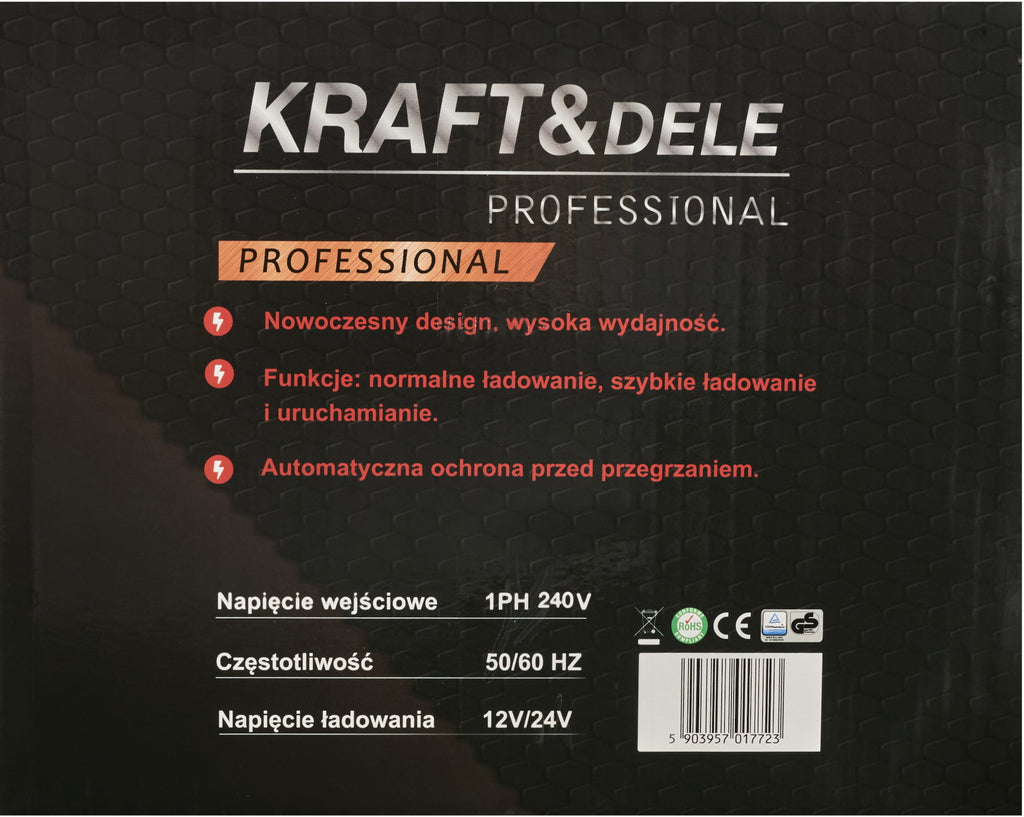 Prostownik z rozruchem 20-250Ah 12/24V 35A KD5340 18