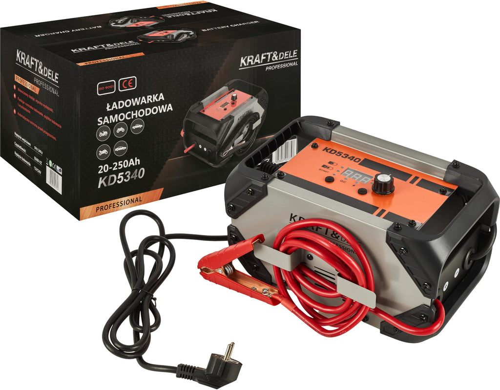 Prostownik z rozruchem 20-250Ah 12/24V 35A KD5340 5