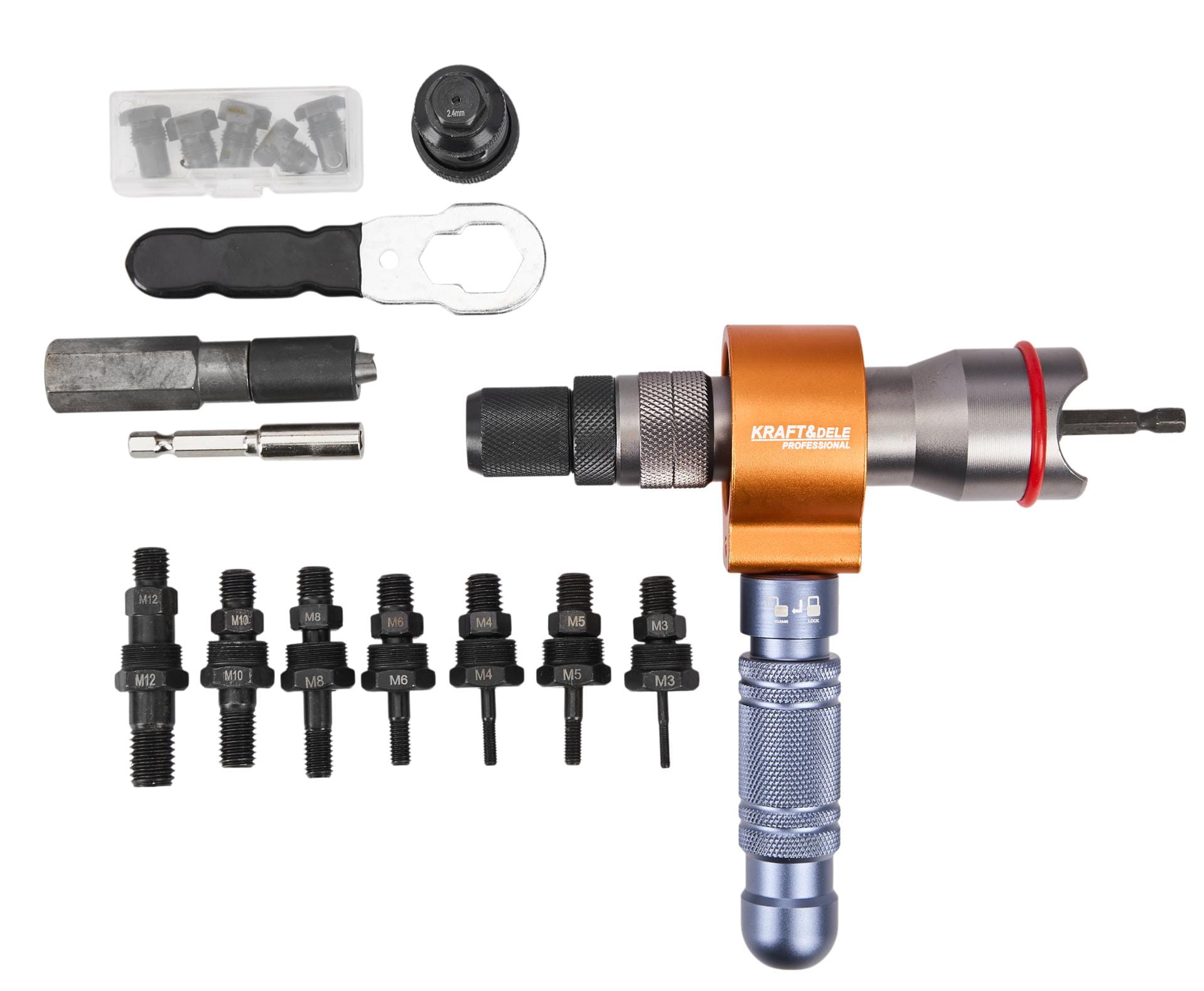 Adaptor/masina de Nituit pentru Insurubator 3 in 1, Kraft&Dele KD5470