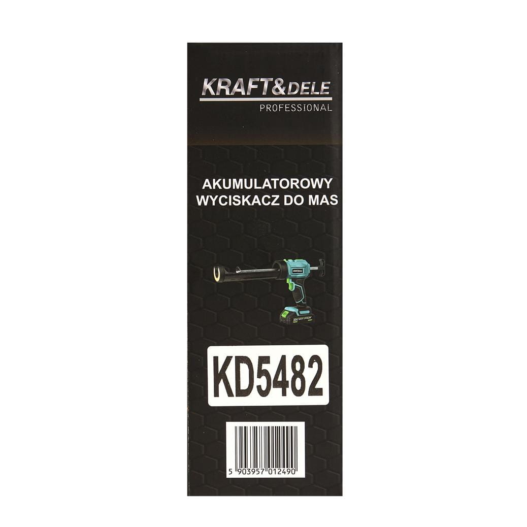 Pistol Electric Aplicat Silicon si Mase cu Acumulator 21V 2500mAh, Kraft&Dele KD5482