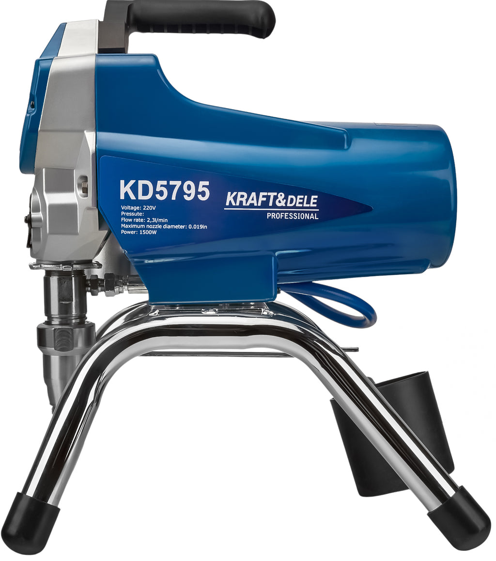Pompa Airless de Zugravit 1500W 2,3L/min, Kraft&Dele KD5795 6