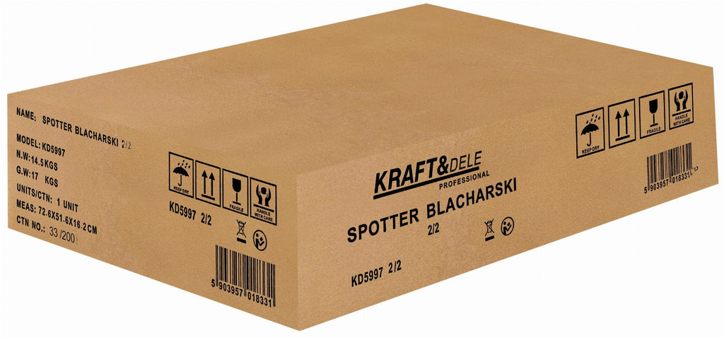 Spotter Caroserii Auto, cu Accesorii si Carucior, 4000A, Kraft&Dele KD5997_2
