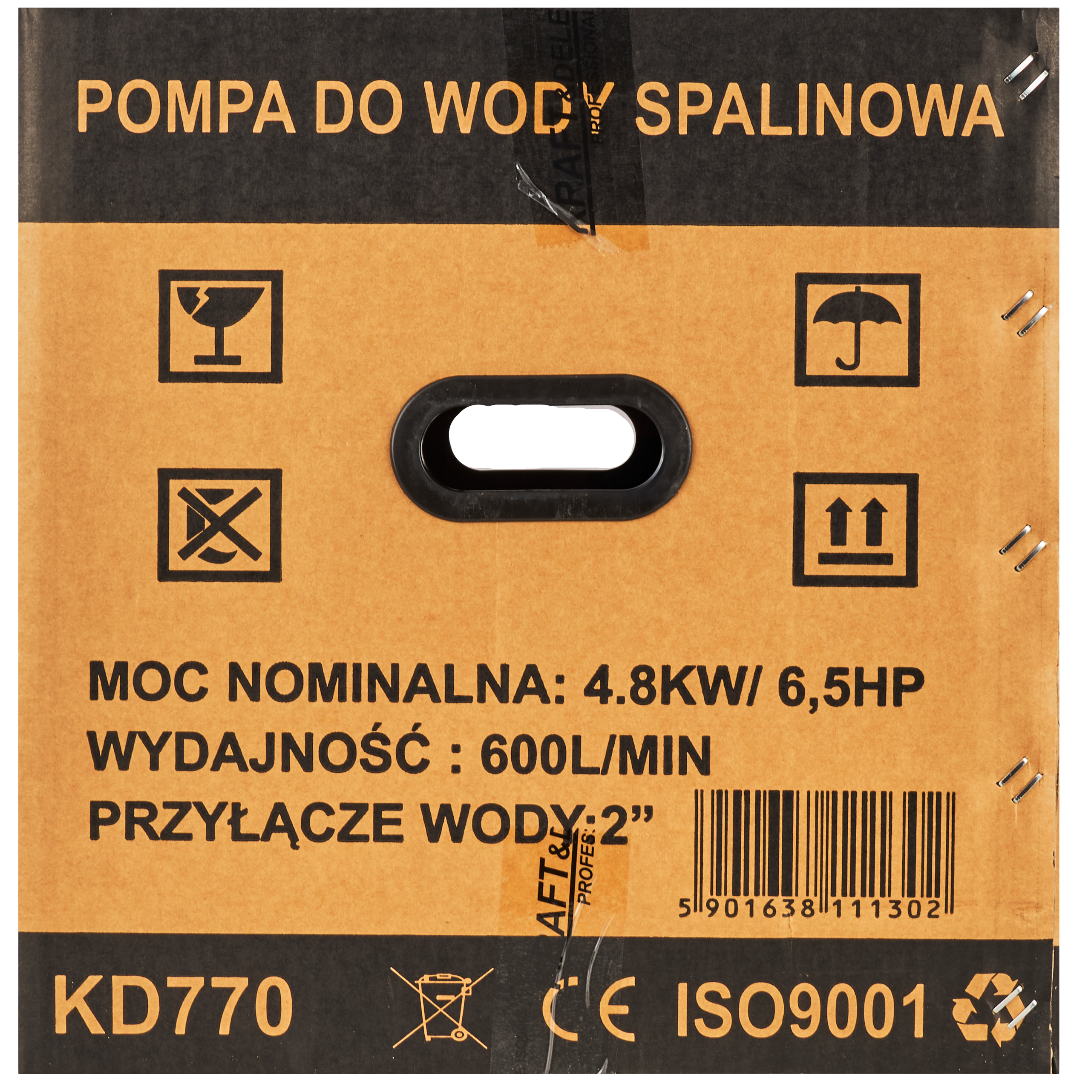 Motopompa Apa 5.5cp, 2 " , 660l/min, Kraft&Dele KD770