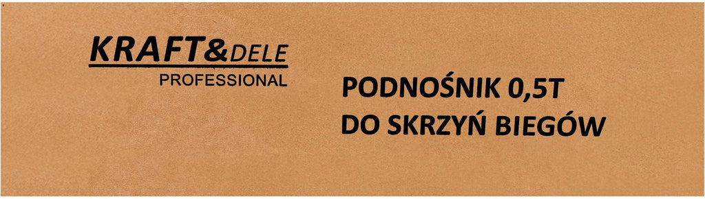 Cric Hidraulic, pentru Motoare si Cutii de Viteze 500kg, Kraft&Dele KD322