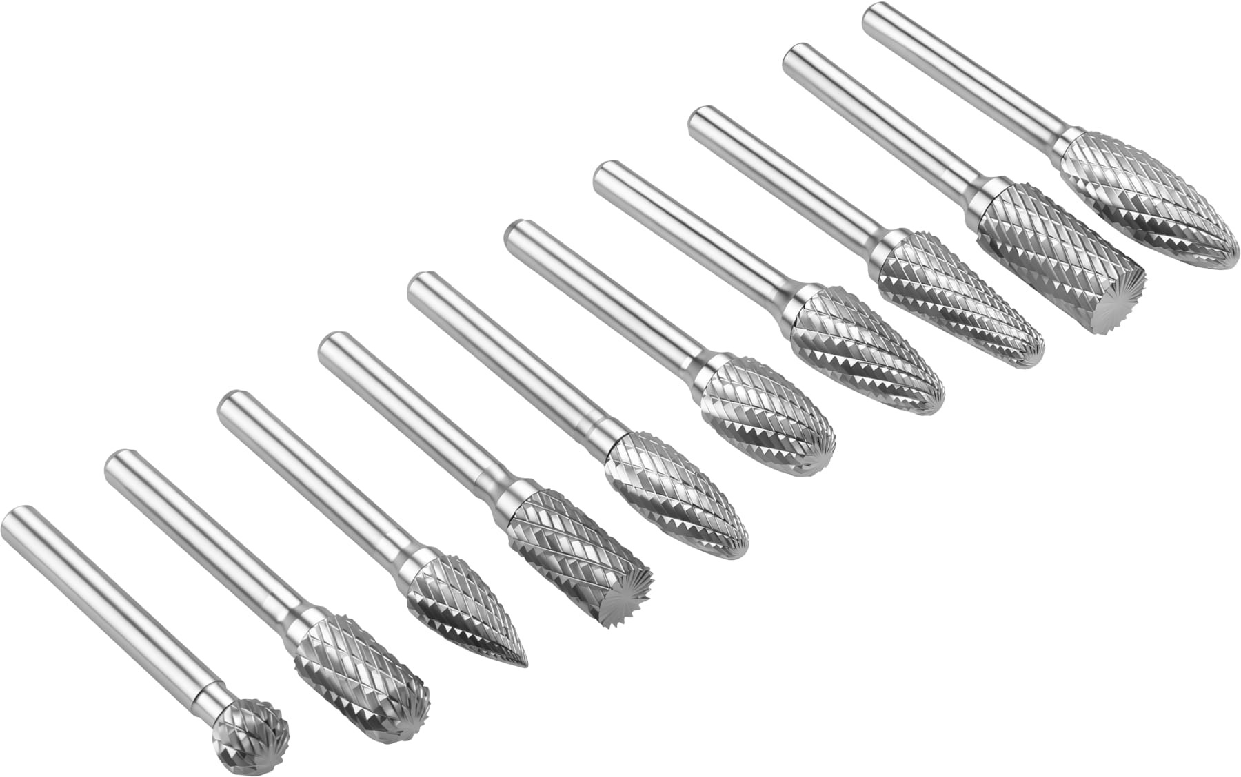 FREZY/PILNIKI TRZPIENIOWE DO METALU 6mm 10szt. KD3580 7