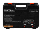 Set Chei Tubulare 72 Piese 1/4 si 1/2 Inch cu 2 Clichete si Biti in Valiza, Kraft&Dele KD11355 18