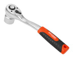Set Chei Tubulare 72 Piese 1/4 si 1/2 Inch cu 2 Clichete si Biti in Valiza, Kraft&Dele KD11355 9