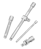 Set Chei Tubulare 72 Piese 1/4 si 1/2 Inch cu 2 Clichete si Biti in Valiza, Kraft&Dele KD11355 13