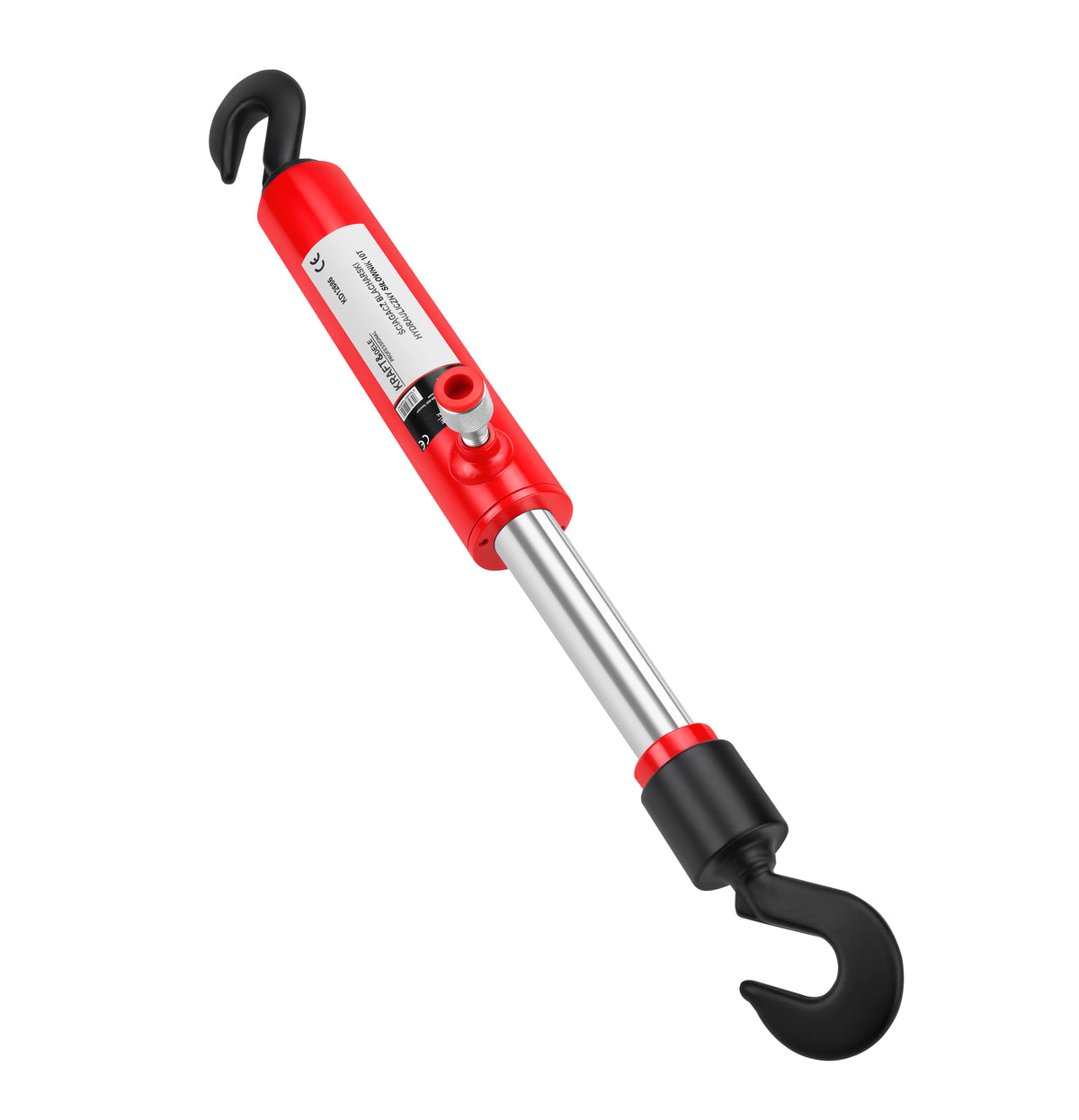 Cilindru Hidraulic Tinichigerie 10T cu 2 Carlige Cursa 130mm, Kraft&Dele KD12686 6