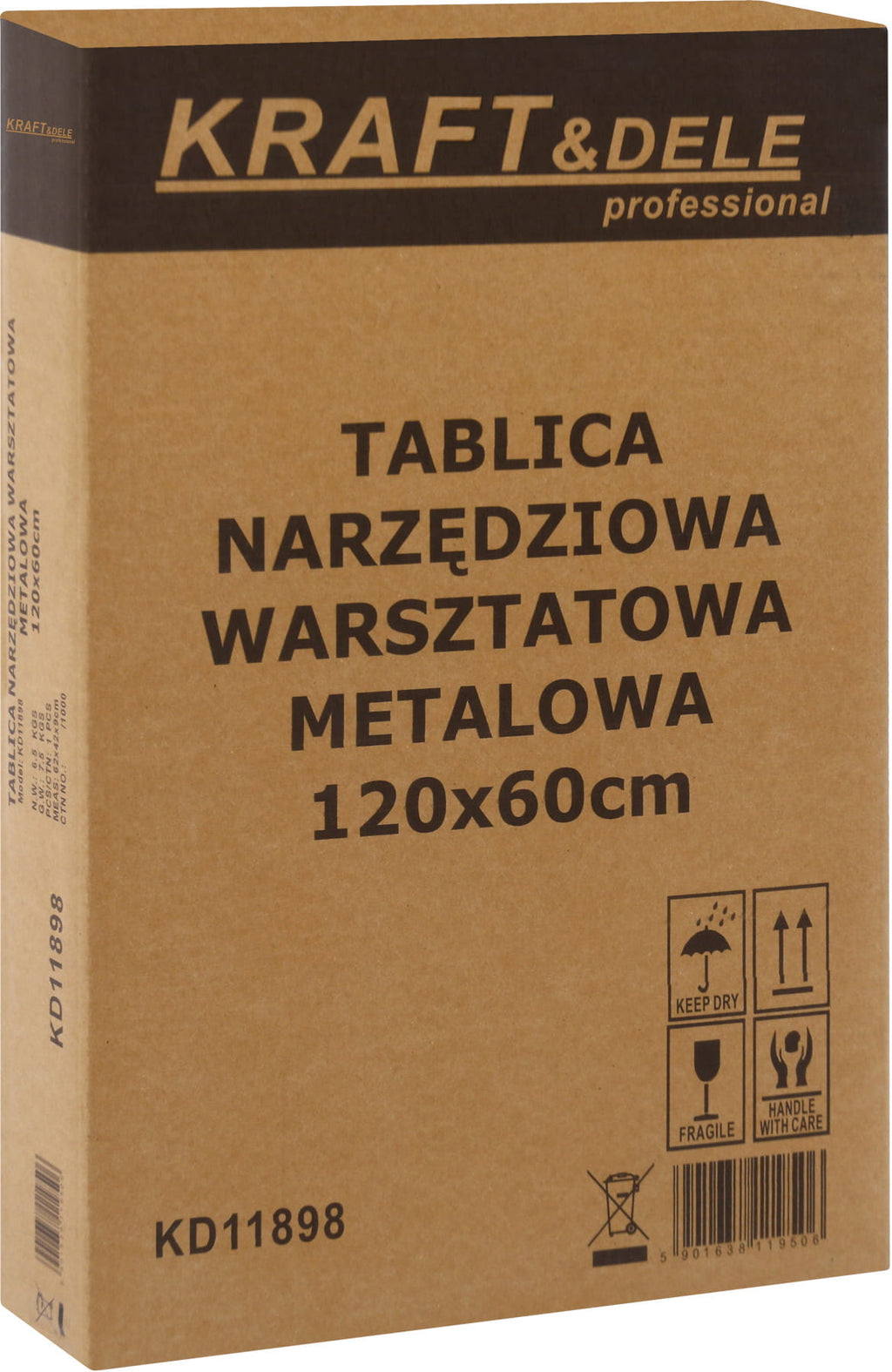 TABLICA NARZĘDZIOWA WARSZTATOWA METALOWA 120x60cm KD11898 24