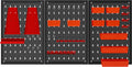 Tablica Unelte Metalica 120x60 cm 3 Segmente, Kraft&Dele KD11898