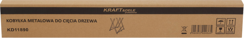 KOBYŁKA METALOWA DO CIĘCIA DRZEWA KD11890 15
