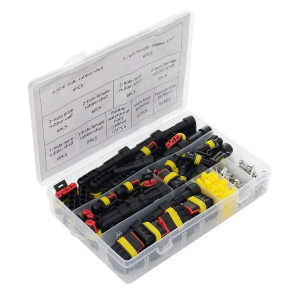 Set conectori electrici auto impermeabili conectare rapida , 352 buc