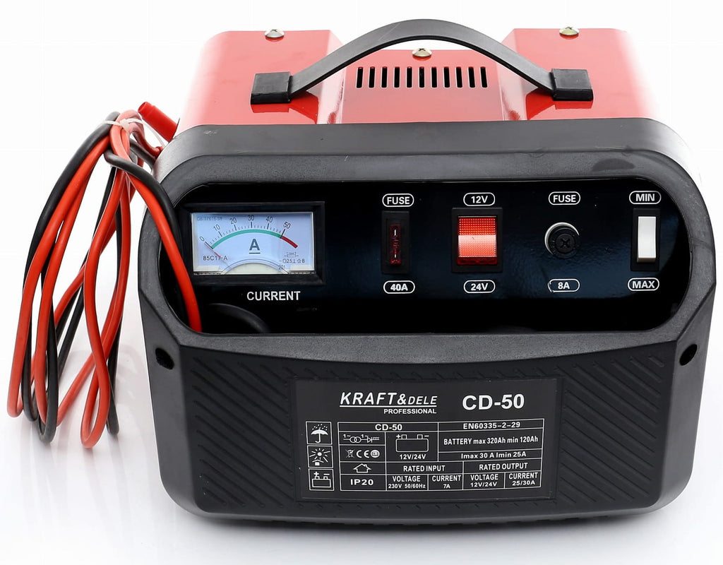 Redresor Acumulator 12/24V , 320A, Kraft&Dele KD1910