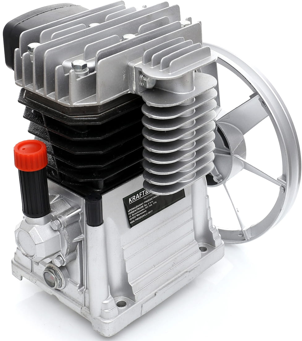 Cap Compresor de Aer 3kW 2 Pistoane, Kraft&Dele KD1493