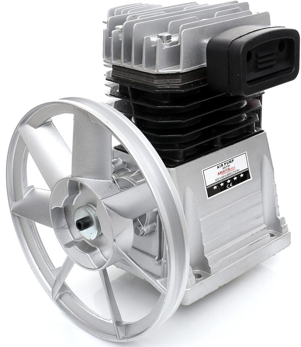 Cap Compresor de Aer 3kW 2 Pistoane, Kraft&Dele KD1493