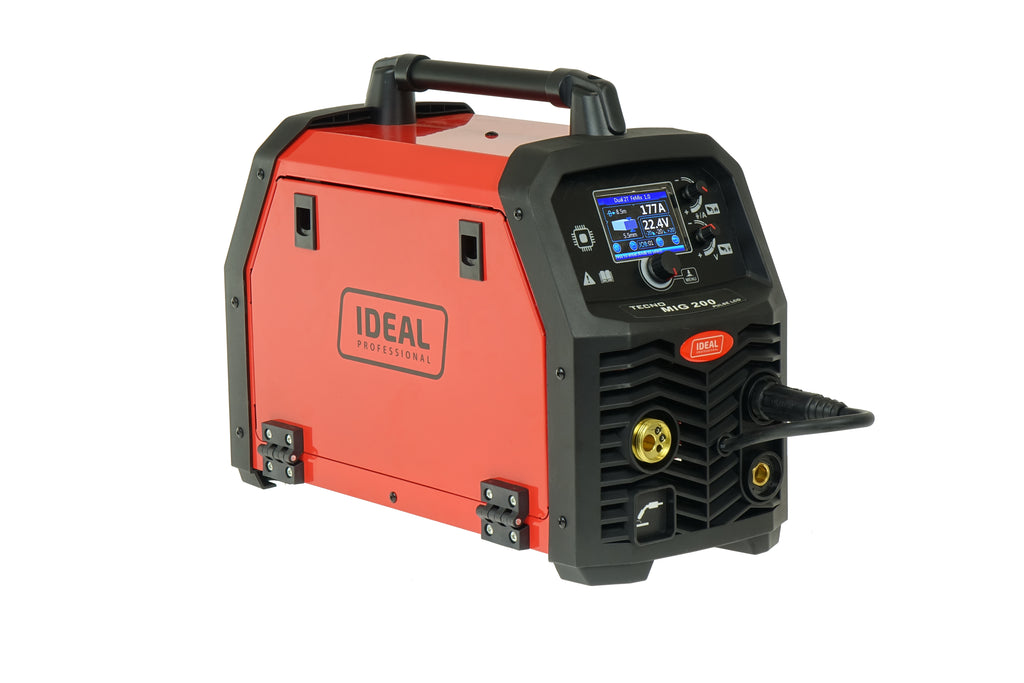 Aparat de sudura profesional dublu puls aluminiu MIG MAG TIG MMA 4x4 Technomig TMIG200P - imaginea 5