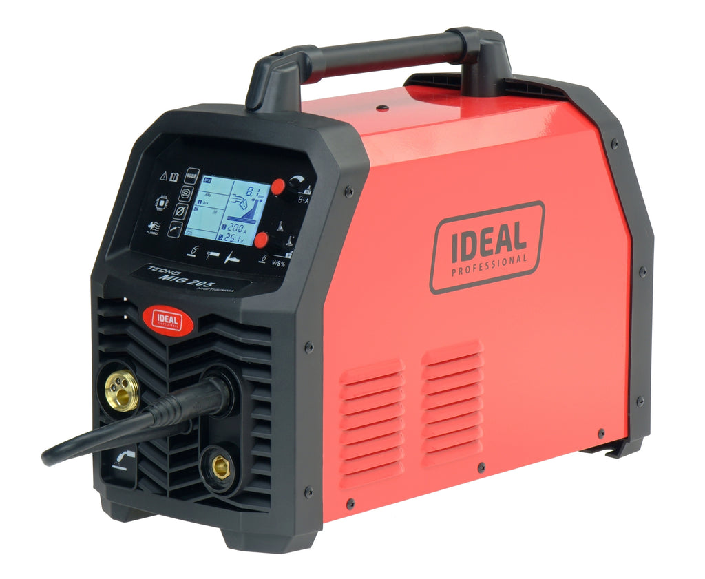Aparat de Sudura Invertor MIG/MAG/TIG/MMA Synergic 205A 230V, TECNO MIG 205 LCD B-TMIG205LCDV3