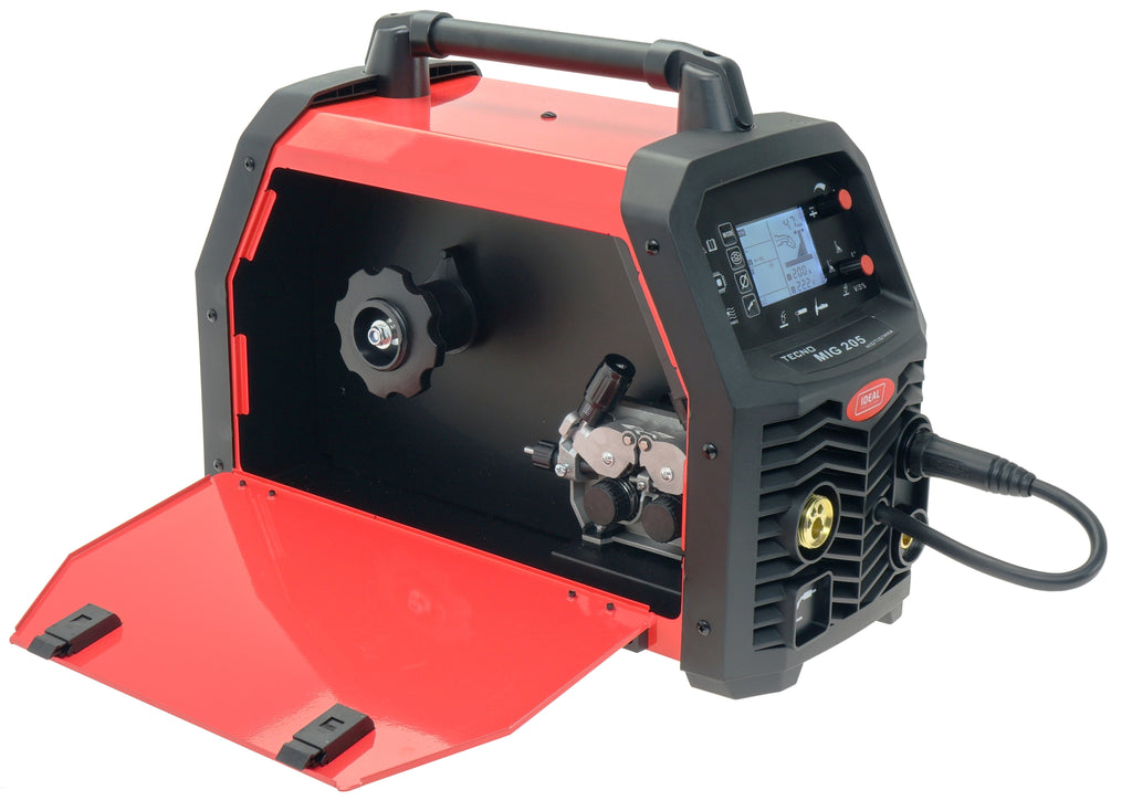 Aparat de Sudura Invertor MIG/MAG/TIG/MMA Synergic 205A 230V, TECNO MIG 205 LCD B-TMIG205LCDV3