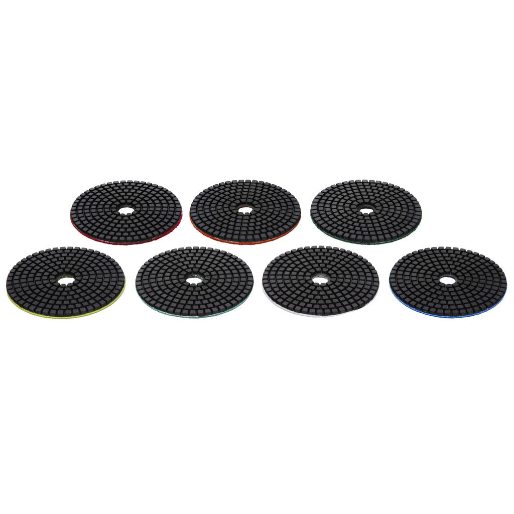 Set 7 discuri diamantate slefuire umeda, 100mm , WDS2212 - imaginea 10