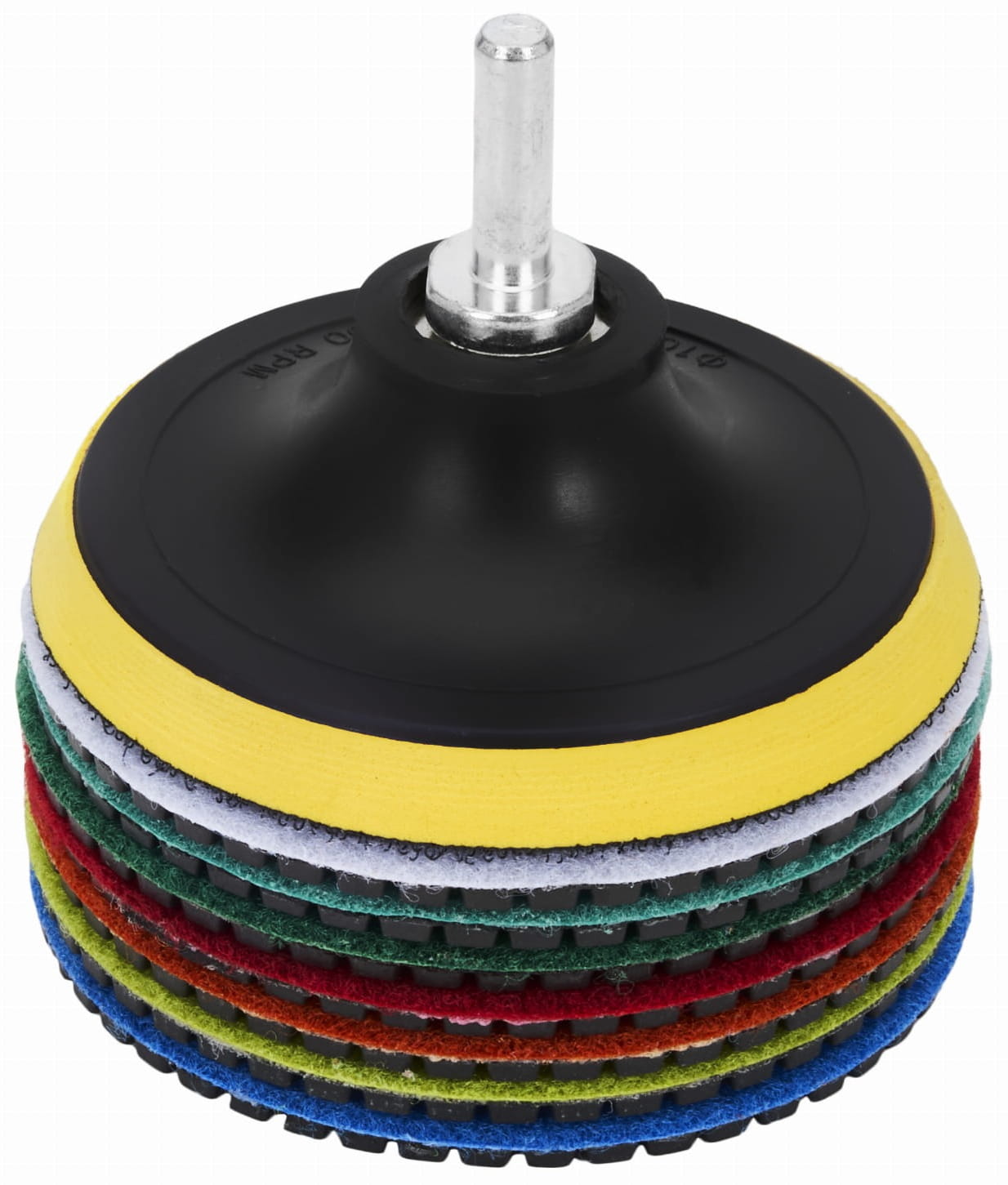 Set de Discuri Diamantate Gradatie 50 - 3000, Adaptor M12, Disc, Manusi, Kraft&Dele WDS2212