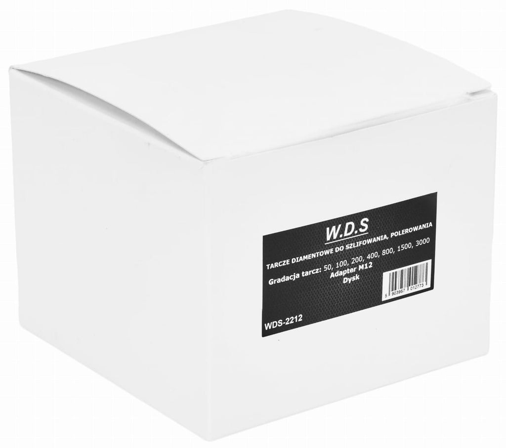 Set de Discuri Diamantate Gradatie 50 - 3000, Adaptor M12, Disc, Manusi, Kraft&Dele WDS2212