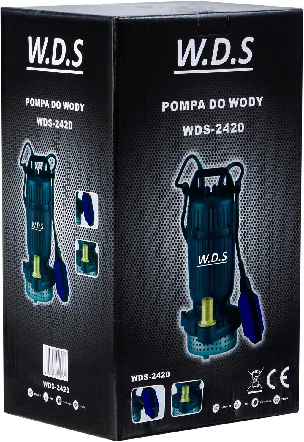 Pompa pentru Apa Murdara Si Curata 1" 2100W, Kraft&Dele WDS2420