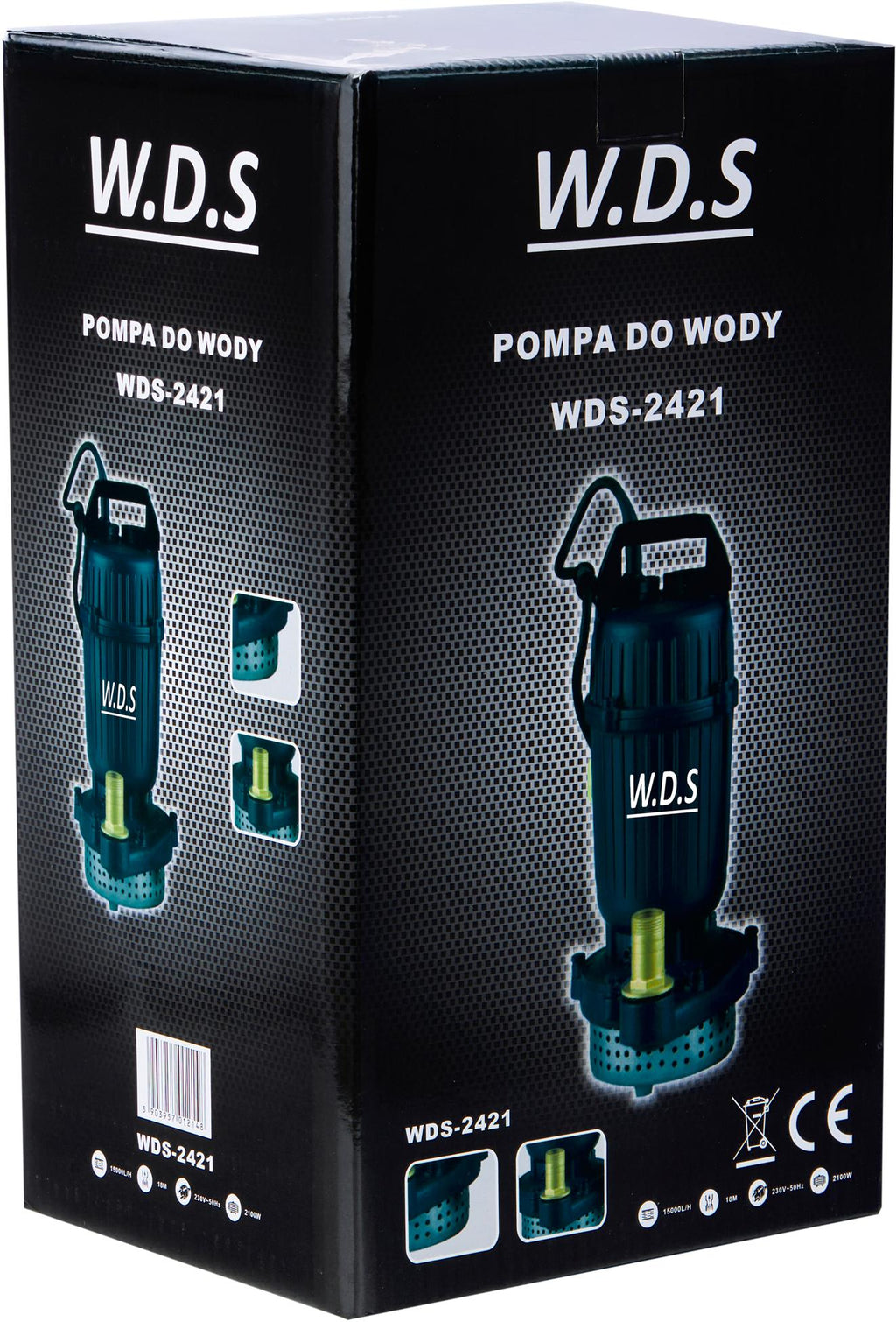 Pompa pentru Apa 1" 2100W, Kraft&Dele WDS2421