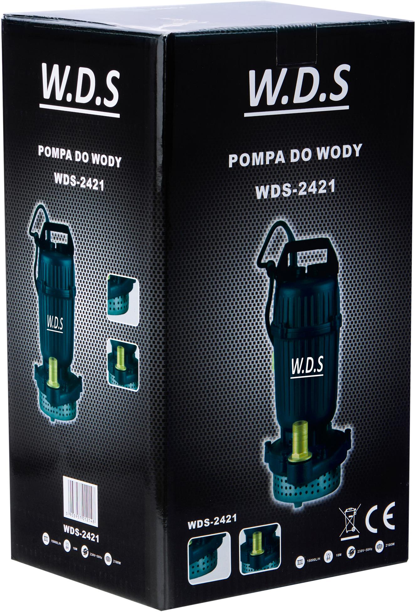 Pompa pentru Apa 1" 2100W, Kraft&Dele WDS2421