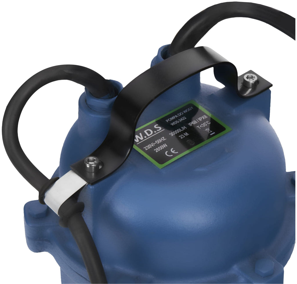 Pompa pentru Apa 2" 2850W 30000l/h + Plutitor, Kraft&Dele WDS2422