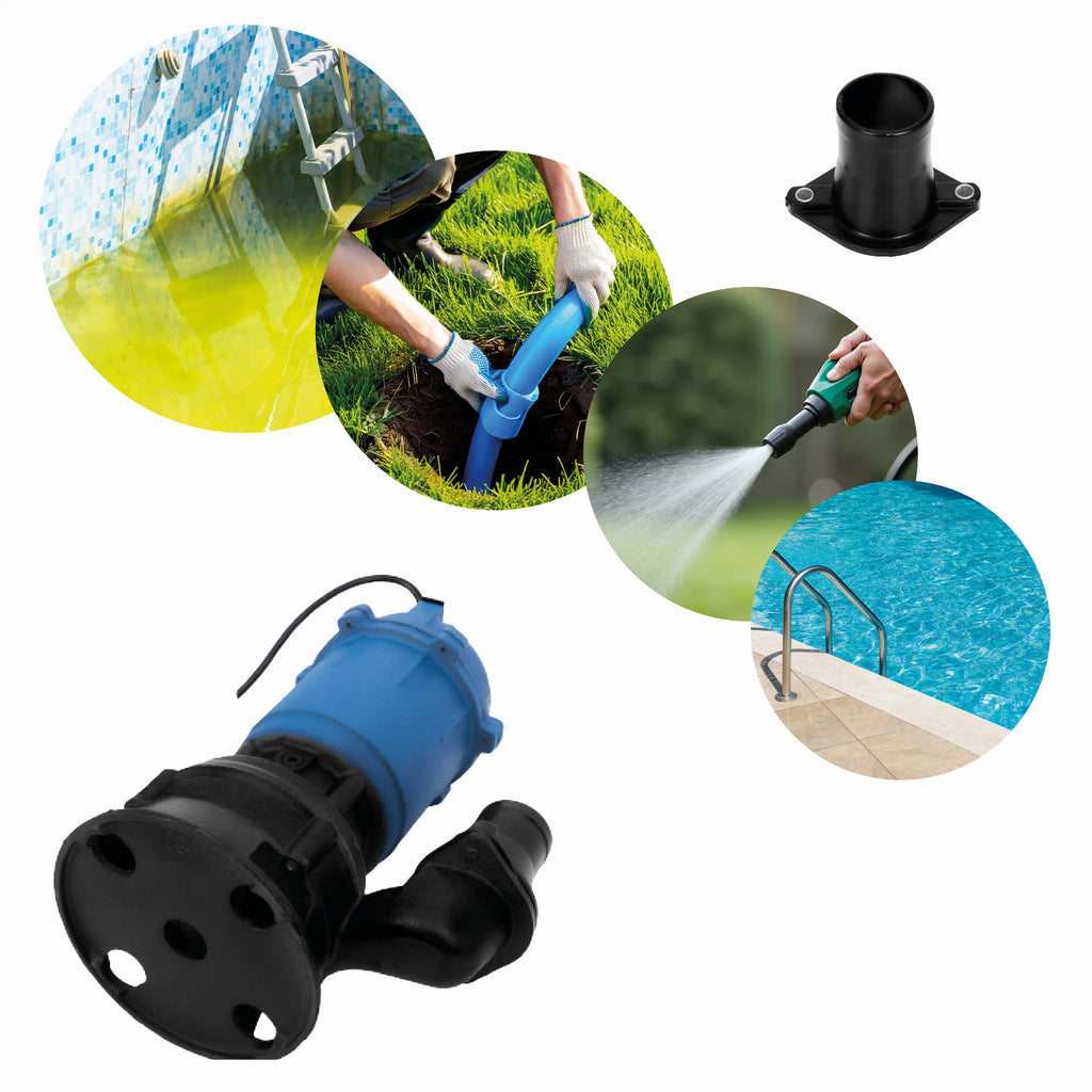 Pompa de apa murdara cu palete 2850W 2" 30000l/h , WDS2423 - imaginea 12