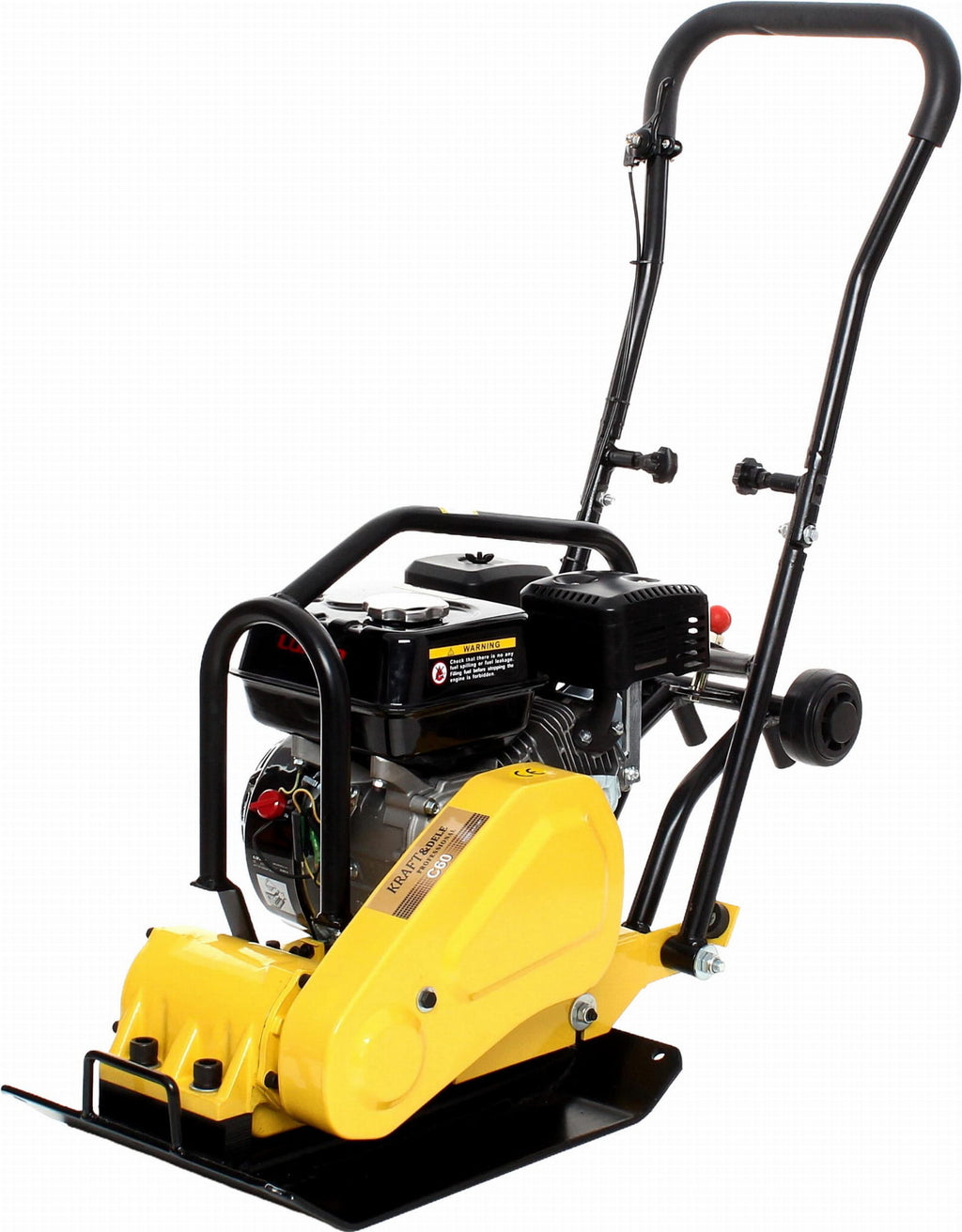Placa Compactoare 65kg 4.1kW 12kN Benzina, Kraft&Dele KD1180