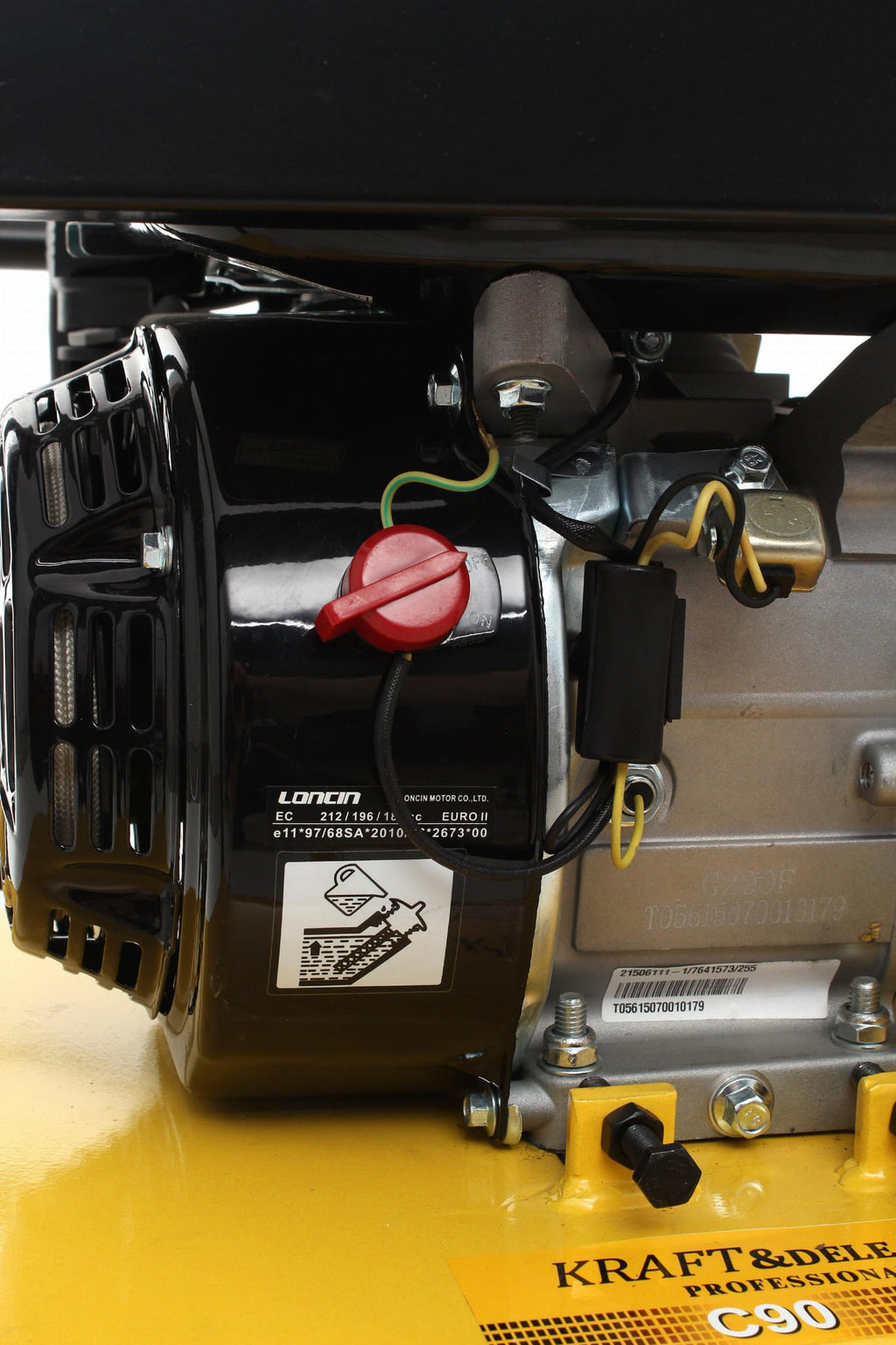 Placa Compactoare 4 Timpi, 4.1 Kw, 16kN , 92 kg, Kraft&Dele KD1184