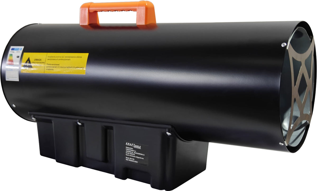 Tun de Caldura pe Gaz 60kw ,display Temperatura Programabil, cu Reductor Inclus, Kraft&Dele KD11702