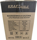 Tun de Caldura pe Gaz 20kw, Kraft&Dele KD11704