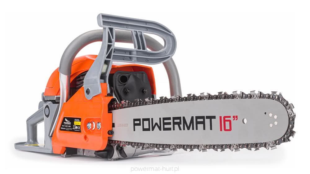 Ferastrau drujba cu lant pe benzina, 4.9CP, lama 40cm PM-HR-7020 , Powermat PM0463
