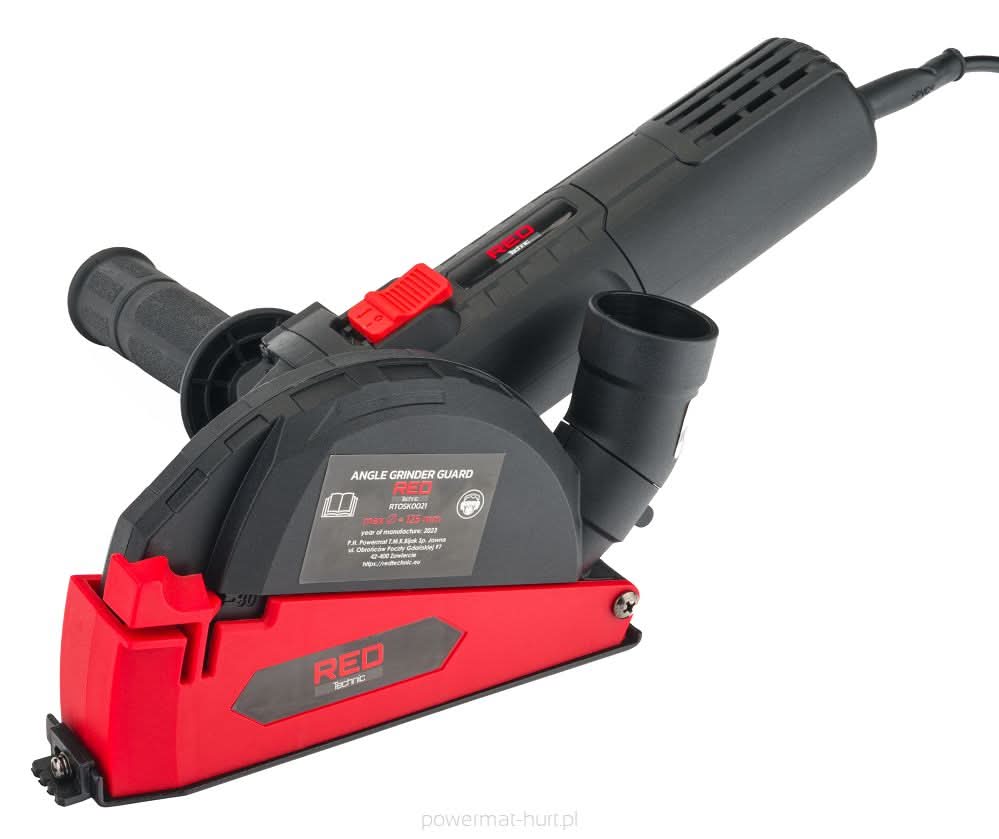 Capac aspirare pentru polizor unghiular, Redtechnic RTOSK0021 - imaginea 5