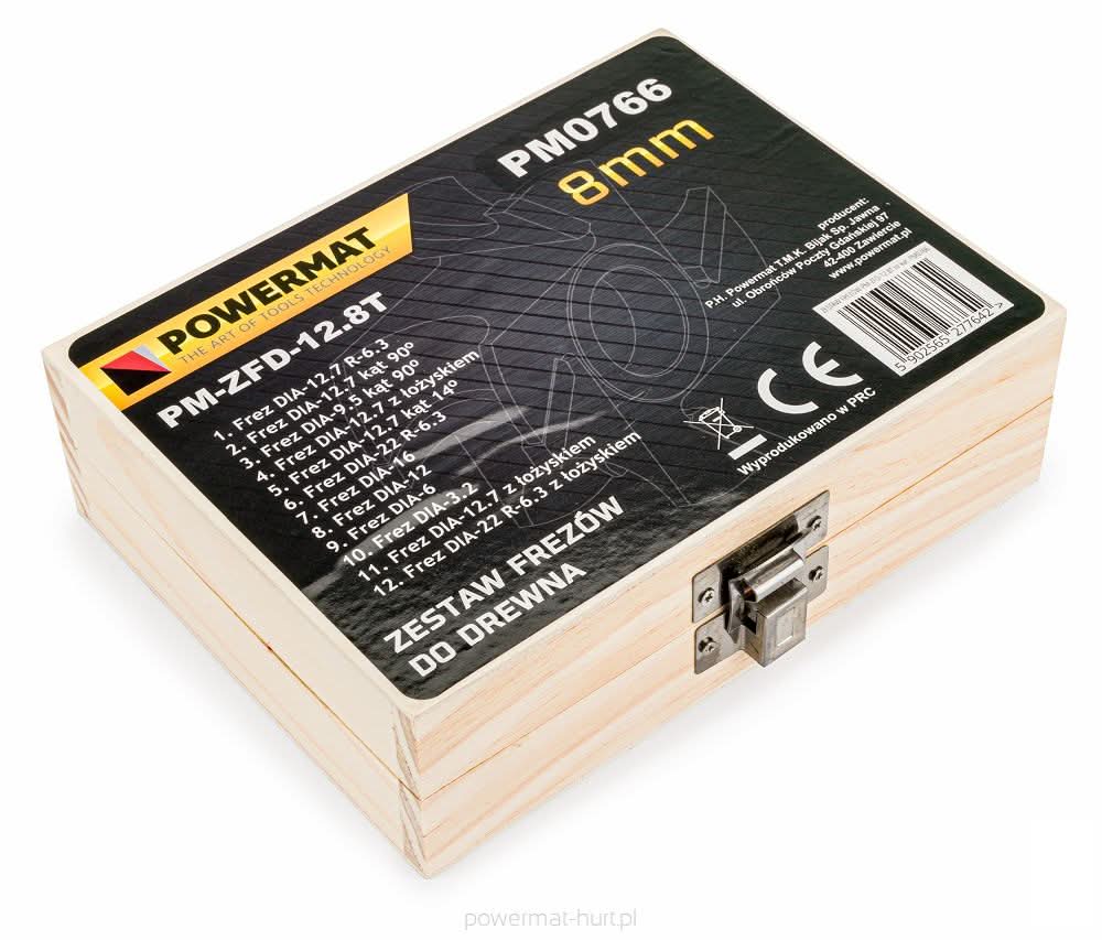 Freze pentru lemn 12el PM-ZFD-12.8T , Powermat PM0766 - imaginea 2