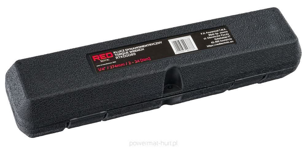 Cheie dinamometrică 1.4" 274mm 2 - 24Nm , Redtechnic RTKD0089 - imaginea 8